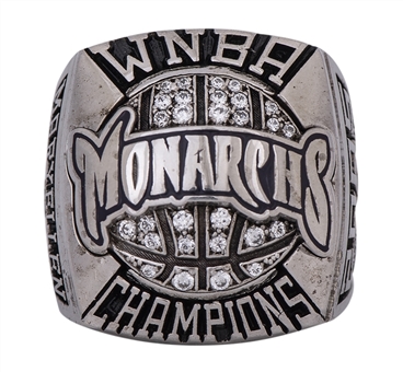 2005 Sacramento Monarchs WNBA Championship Ring With Original Box